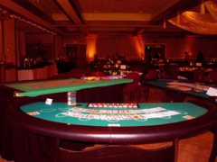 craps roulette and blackjack table